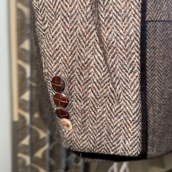 Harris Tweed Vintage Wool Sport Coat SZ 40R - Picture 5 of 12